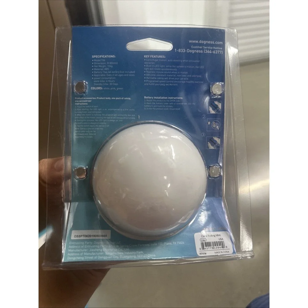 DOGNESS Cat Mint Rolling Ball
